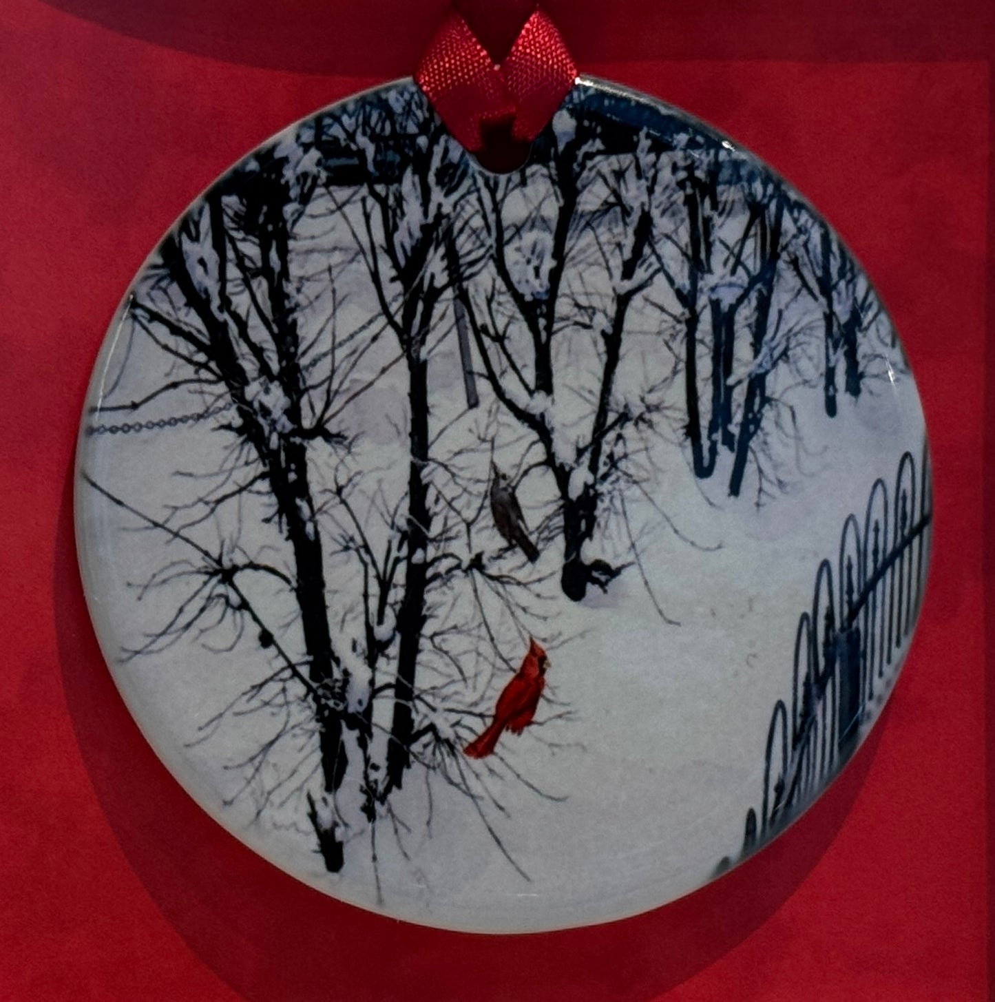 Red, White, and Blue Keepsake Ornament