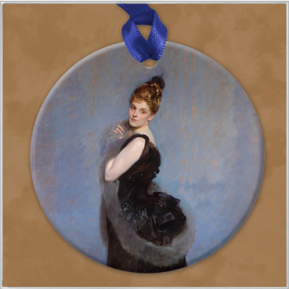 John Singer Sargent Porcelain Keepsake