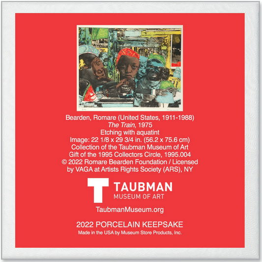 Romare Bearden Porcelain Keepsake